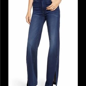 MOTHER Dark Blue Flare Jeans